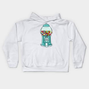 Retro Gumball Machine Kids Hoodie